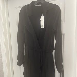 Vince silk black dress, never worn